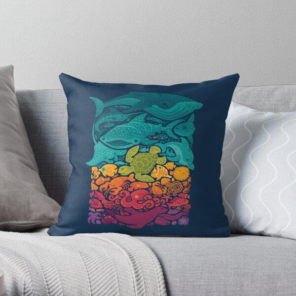 Sea life best sale throw pillows