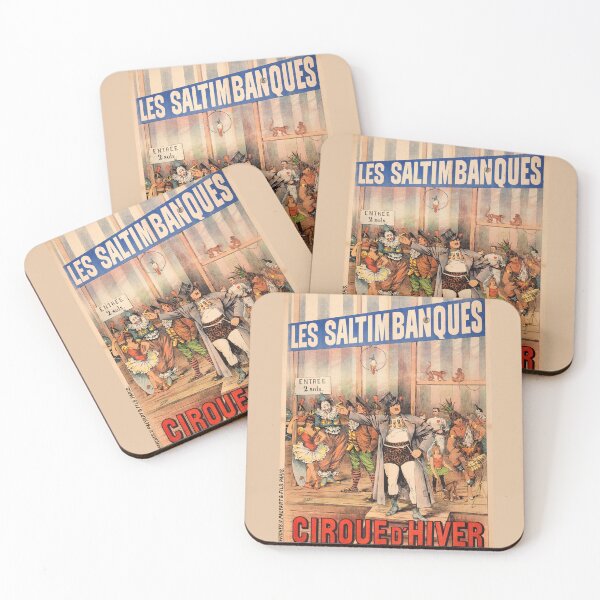 Item preview, Henri Gray: Les Saltimbanques, Cirque dHiver, Remastered - Vintage French Art designed and sold by Ellodee.
