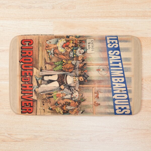 Item preview, Henri Gray: Les Saltimbanques, Cirque dHiver, Remastered - Vintage French Art designed and sold by Ellodee.