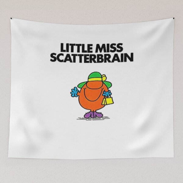 Item preview, Funny Gifts For Little Miss Scatterbrain Gift For Fans designed and sold by Gutkowski346.