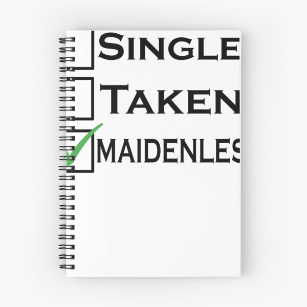Item preview, Single Taken Maidenless Classic designed and sold by NoraKuiper.