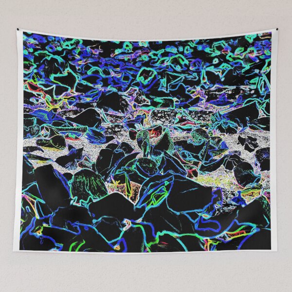 Item preview, luminous Lines design designed and sold by differentTshirt.