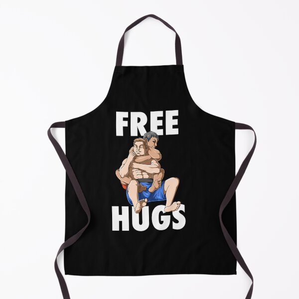 Item preview, Funny Jiu Jitsu Free Hugs Grappling designed and sold by ChristinaMauri.