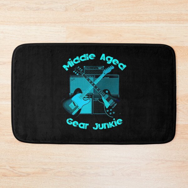 Item preview, Middle Aged Gear Junkie Logo (Blue) Classic designed and sold by LindseyWoestij.