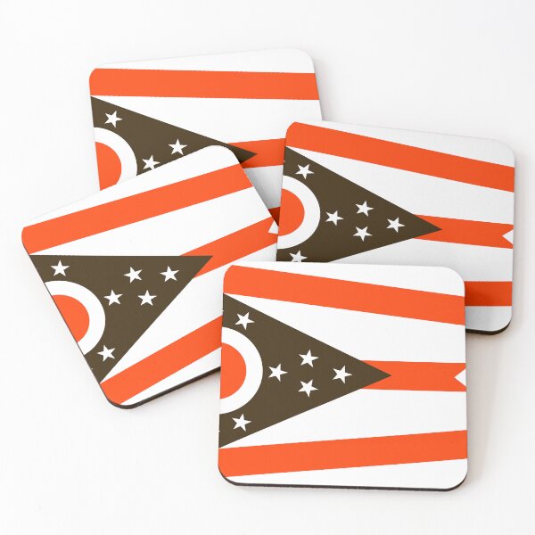 Item preview, Ohio Flag - Browns 1 designed and sold by HootMoose.