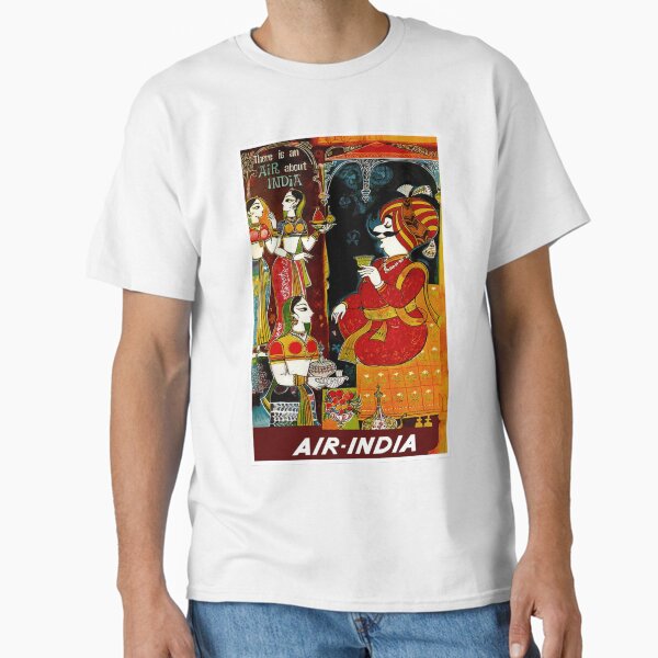 Item preview, AIR INDIA: Vintage Air Travel Advertising Print designed and sold by posterbobs.