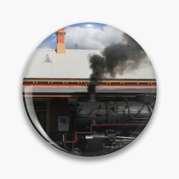 Item preview, 5917 Steam train at Queanbeyan station designed and sold by RogerRoy.