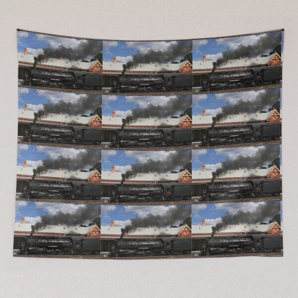 Item preview, 5917 Steam train at Queanbeyan station designed and sold by RogerRoy.
