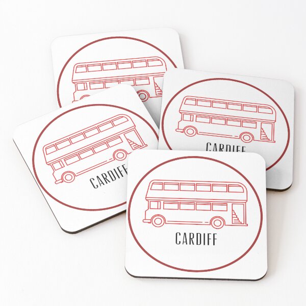 Item preview, Cardiff Double Decker Bus designed and sold by YankSox.
