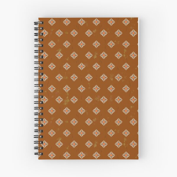 Item preview, Ethnic Thai Pattern Pikul flowers with your style brown tone color designed and sold by phatsita.