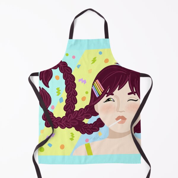 Item preview, Girl with braids designed and sold by ArteAnnie.