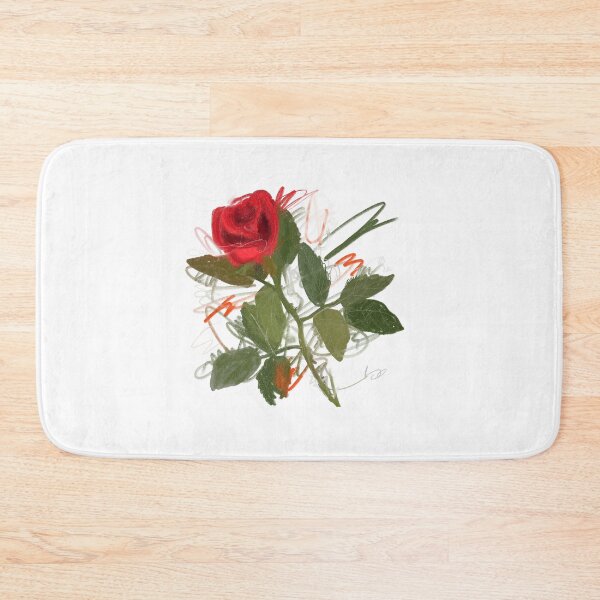 Item preview, red rose asbtrct paining t-shirt  designed and sold by KARTICK DUTTA.