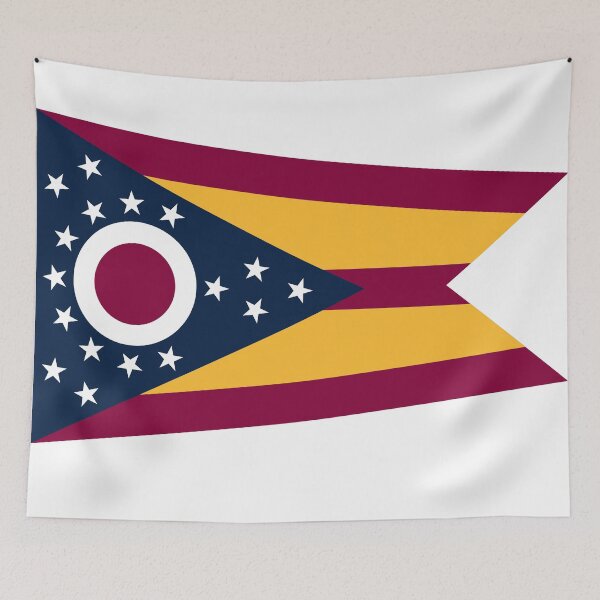 Item preview, Ohio Flag - Cavaliers 1 designed and sold by HootMoose.