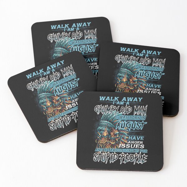 Item preview, Walk Away Im A Grumpy old man I Was born in August designed and sold by TamYork.