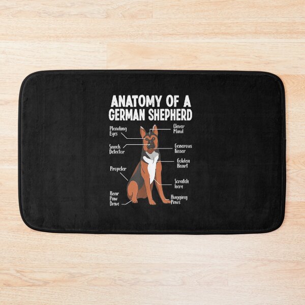 Artikelvorschau, Anatomy Of a German Shepherd Dog Mom entworfen und verkauft von TristanPierre.