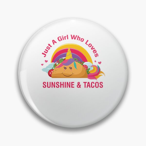 Item preview, Gifts For Women Just A Girl Who Loves Sunshine And Tacos Graphic For Fans designed and sold by Gutkowski346.