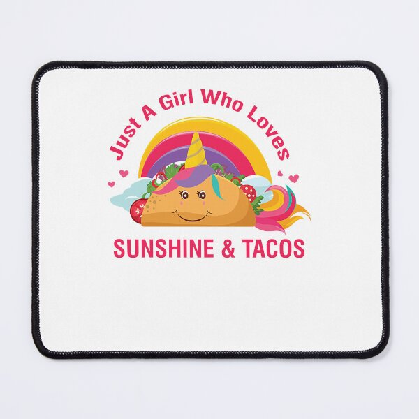Item preview, Gifts For Women Just A Girl Who Loves Sunshine And Tacos Graphic For Fans designed and sold by Gutkowski346.