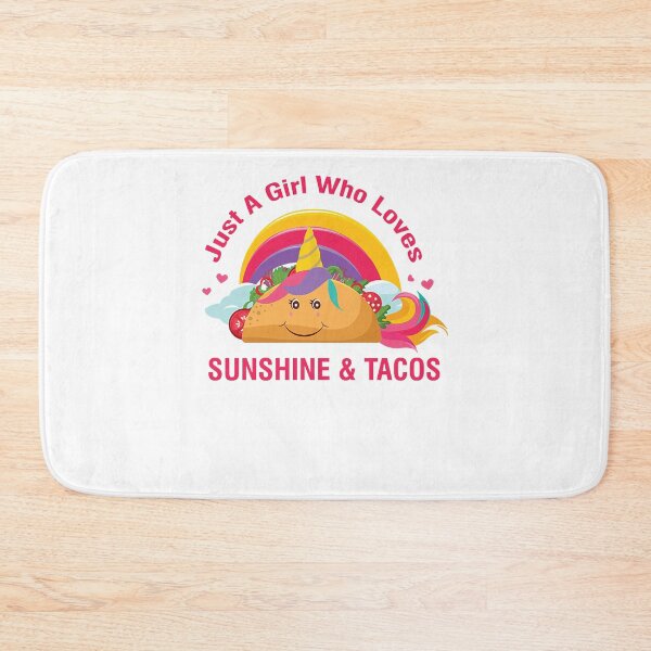 Item preview, Gifts For Women Just A Girl Who Loves Sunshine And Tacos Graphic For Fans designed and sold by Gutkowski346.