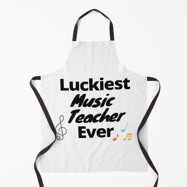Item preview, Luckiest Music Teacher Ever designed and sold by UniverseStudio.