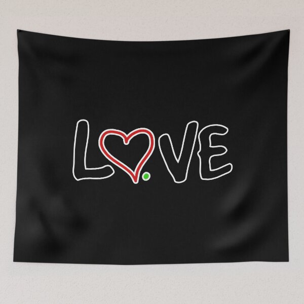 Item preview, BJYX Love Dot Heart designed and sold by DMJPRINT.