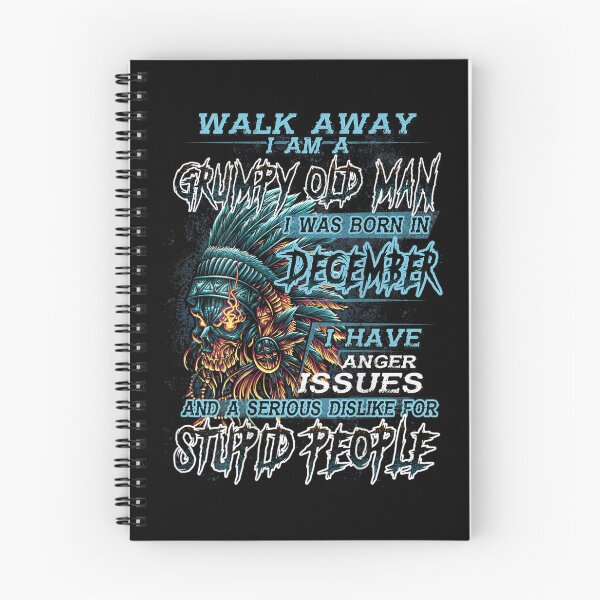 Item preview, Walk Away Im A Grumpy old man I Was born in December designed and sold by TamYork.