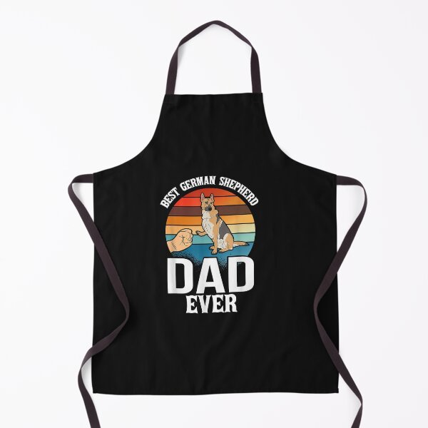 Item preview, Best Dog Dad Ever German Shepherd Retro Vintage designed and sold by TristanPierre.