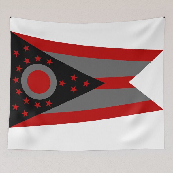 Item preview, Ohio Flag - Ohio State designed and sold by HootMoose.