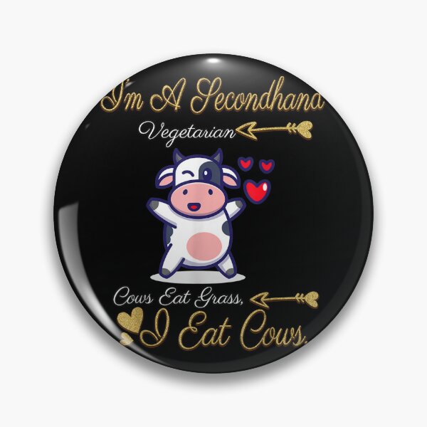 Item preview, I'm A Secondhand Vegetarian Funny Sarcasm designed and sold by KimberlyOppen.