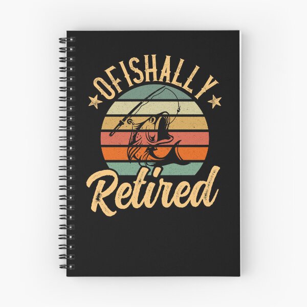 Item preview, Fishing Retro Retirement Ofishally Retired  designed and sold by ohmier.