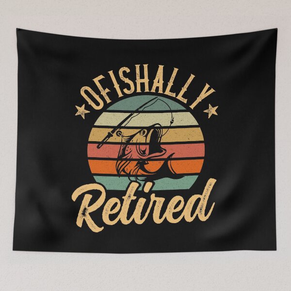 Item preview, Pesca Retro Jubilación Ofishally Retired designed and sold by ohmier.