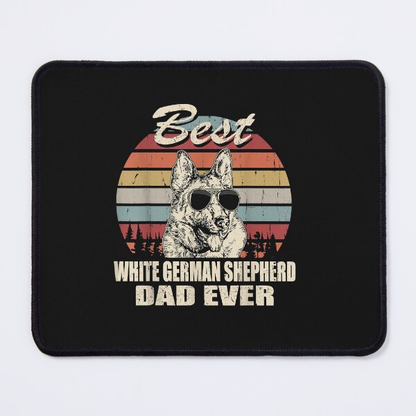Item preview, Best White German Shepherd Dad Ever Vintage Retro Dog Dad designed and sold by TristanPierre.