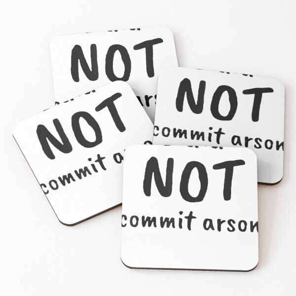 Item preview, I Did Not Commit Arson Matching Gift Arson I Did Not Commit Arson Essential designed and sold by NoraKuiper.