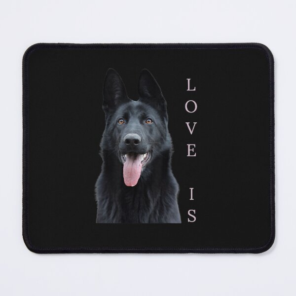 Item preview, Black German Shepherd Shirt Shepard TShirt Dog Mom Dad Love designed and sold by TristanPierre.