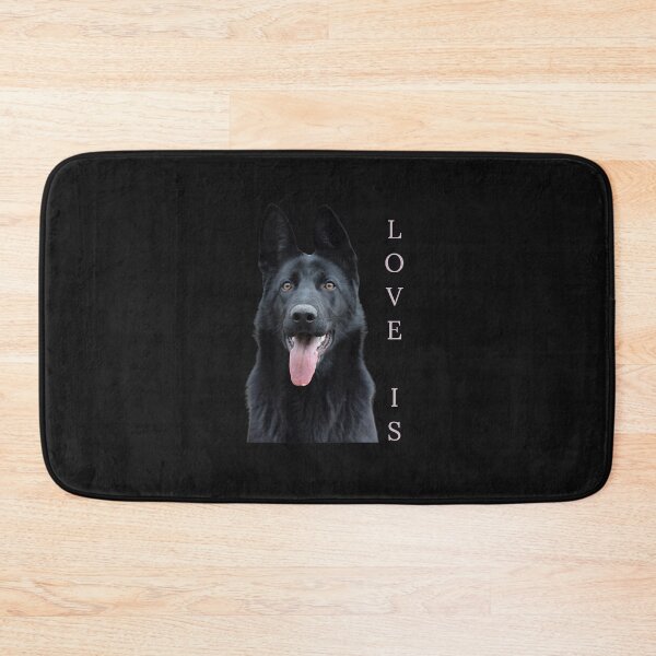 Item preview, Black German Shepherd Shirt Shepard TShirt Dog Mom Dad Love designed and sold by TristanPierre.