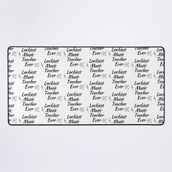 Item preview, Luckiest Music Teacher Ever designed and sold by UniverseStudio.