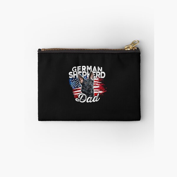 Artikelvorschau, German Shepherd Dad American Flag entworfen und verkauft von TristanPierre.