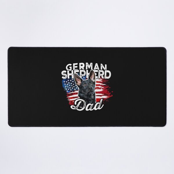 Item preview, German Shepherd Dad American Flag designed and sold by TristanPierre.