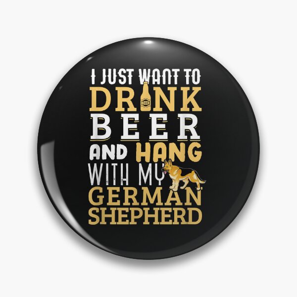 Artikelvorschau, German Shepherd Dad Shirt Funny Father's Day Dog Lover Beer entworfen und verkauft von TristanPierre.