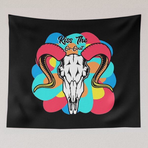 Item preview, Kiss the Go-Goat designed and sold by Lil-Bit-Batty.