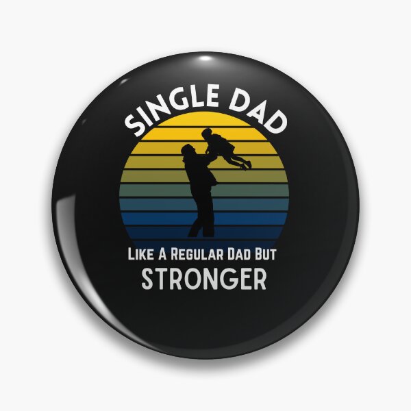 Item preview, Single Dads Retro Sunset designed and sold by RedSparkle.