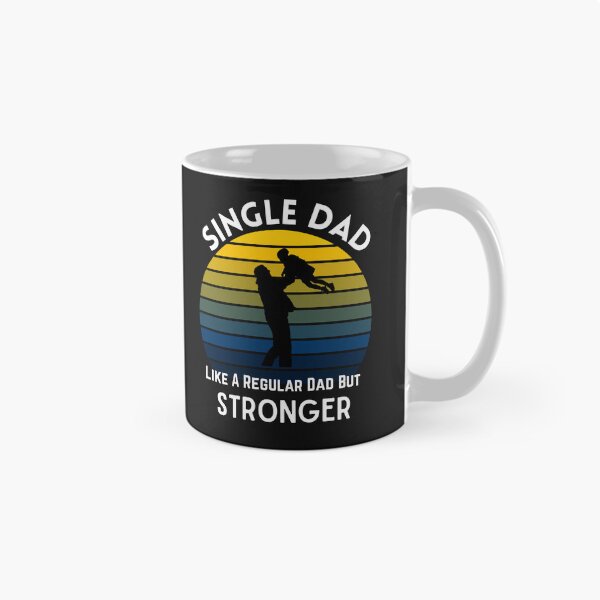 Item preview, Single Dads Retro Sunset designed and sold by RedSparkle.