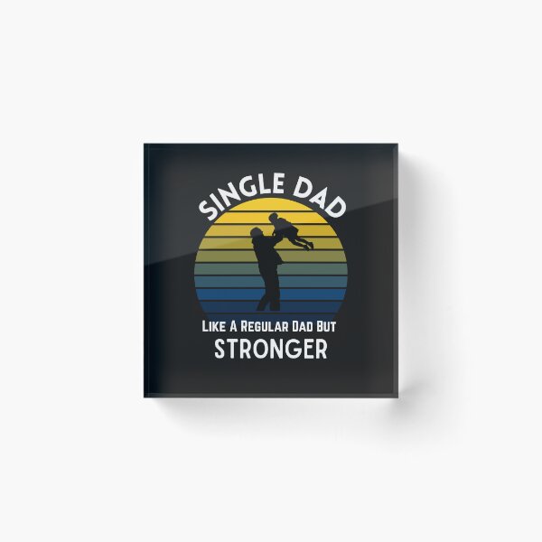 Item preview, Single Dads Retro Sunset designed and sold by RedSparkle.