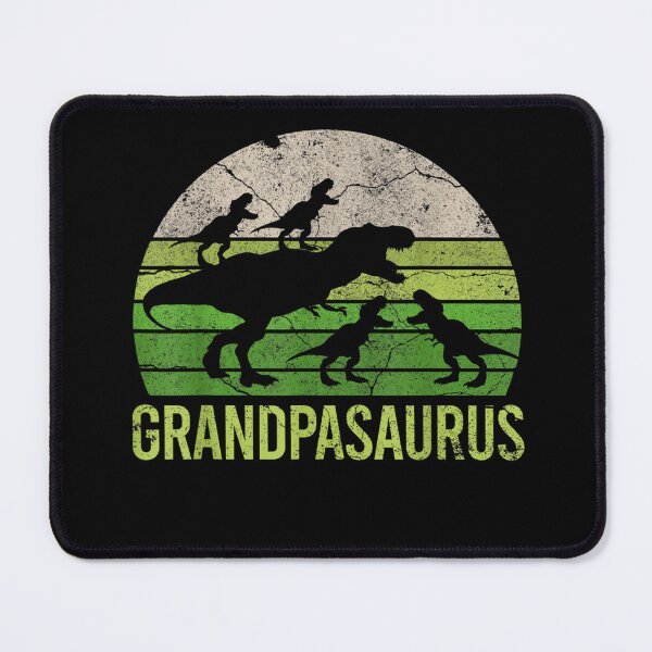 Item preview, Grandpa Dinosaur Dad Gift Tee Funny 4 Four Kid Grandpasaurus T-Shirt designed and sold by CapitoSenta.