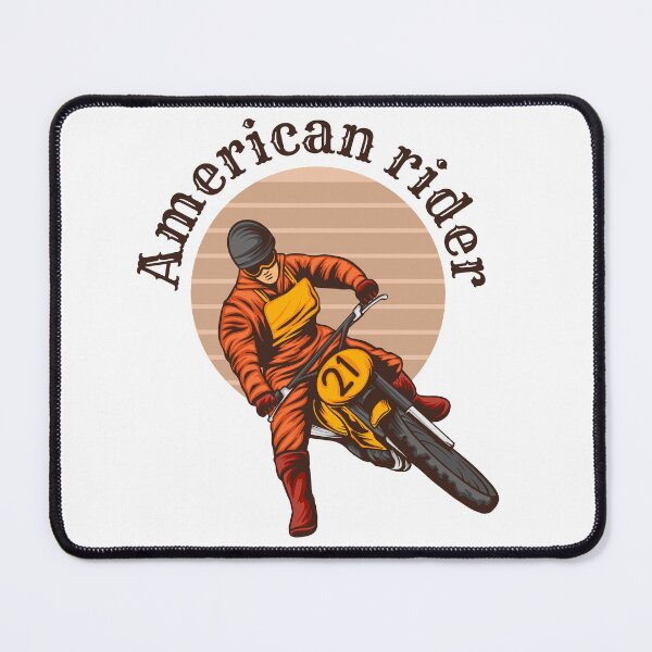 Item preview, American  Rider Motorcycle rider Engine Classic biker bike motorbike retro engine crazy rider  designed and sold by BePosh.