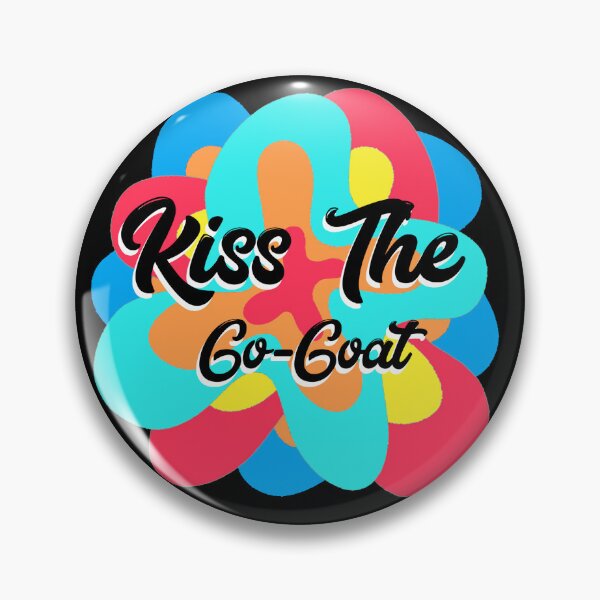 Item preview, Kiss the Go-Goat designed and sold by Lil-Bit-Batty.
