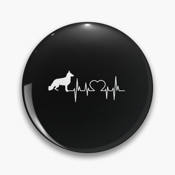 Artikelvorschau, German Shepherd Dog GSD Heartbeat entworfen und verkauft von TristanPierre.