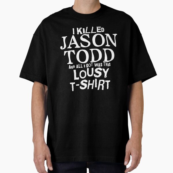 Item preview, "I killed Jason Todd" Joker t-shirt designed and sold by fishcakesrlh.