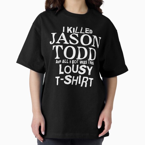 Item preview, "I killed Jason Todd" Joker t-shirt designed and sold by fishcakesrlh.