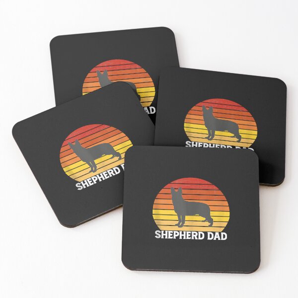 Item preview, German Shepherd Gifts - Retro Shepherd Dad Shepard Dog Lover designed and sold by TristanPierre.