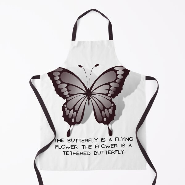 Item preview, The butterfly is a flying flower. The flower is a tethered butterfly. designed and sold by Fifettefif.